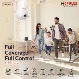 CP PLUS CP-T31A-3MP Wi-Fi PT CAMERA Security Camera image 2