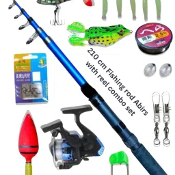 super fine 210 with wheel combo 2-l Multicolor Fishing Rod-image-82
