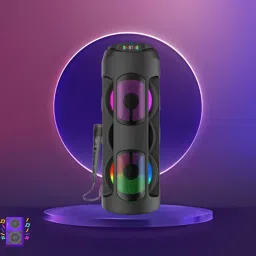 SACRO WOW (WIRELESS BLUETOOTH PARTY SPEAKER) High Quality Deep Bass Sound With MicX404 40 W Bluetooth Party Speaker-image-47