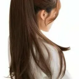 Ribbon Ponytail Straight Extension For Women Brown Color Pack Of 1 pcs Hair Extension-image-76