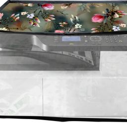 JMT Printer Cover For HP Laserjet M438nda Printer (Green Floral) Printer Cover-picture-28