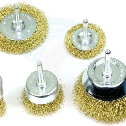 Multipurpose Wire Brass 5pc Brush Set Wheel Brush-18