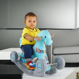 toyprofessor Baby Horse Rider for Kids 1-3 Years Birthday Gift Horsey Rocker Ride-on Toy-picture-2