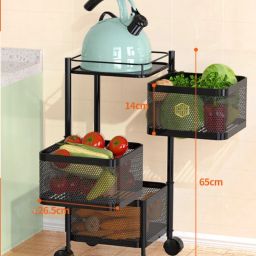 Carbon Steel Kitchen Trolley-image-82