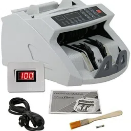 MME New INR Rs. 10,50,100,500 & Rs.2000 Note Counting Machine with Fake Note Detector Note Counting Machine  (Counting Speed - 1000 notes/min) Note Counting Machine-26