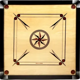 Smooth & Shiny Glossy Small Carrom Board With Wood Coins 6 cm Carrom Board-picture-13