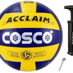 Acclaim Volleyball With Ball Pump and Niddle Volleyball - Size: 4-image-0