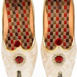 thirsty crow North India's Traditional Ethnic Sherwani Juti Wedding Wear & Party Wear Mojaris For Men-picture-9