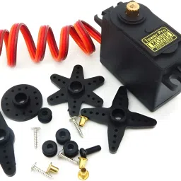 MG995 Mini Digital With Gears 180-degree Rotation For RC Helicopters Pack Of 1 Motor Control Electronic Hobby Kit-24