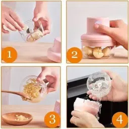 Electric Mini Garlic Chopper| Portable Cordless with USB Charging_73 Electric Vegetable & Fruit Chopper-picture-21