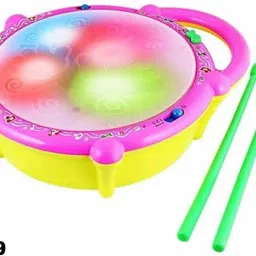 Musical Baby Toys, Drum Set with Flashing Lights for Kids 1 2 3 4 years old-image-11