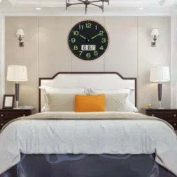 ashandroh Analog-Digital 32 cm X 32 cm Wall Clock image 5