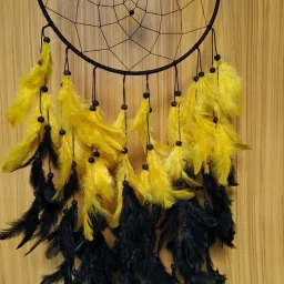Dream Cacher Wall Hanging Handmade Wall Art for Bedrooms,office,Balcony,Outdoors,Garden,Home Wall Hanging Design Feather Dream Catcher-image-53