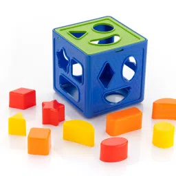 Kids Geometric Color and shape shorter cube learning toys-10
