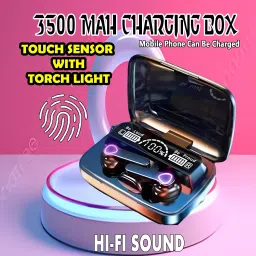 crecro M19 bluetooth earbuds headset wireless earphone 5.3 LED Display M10 Q236 Smart Headphones-image-41