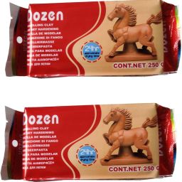 DOZENClay 250 Gram brown - Pack of 4, Art Clay-image-23