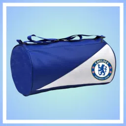 20 L Gym Duffel Bag - Duffel Bag || Gym Bag For Men || Fitness Kit || Shoulder Gym Bag - Blue, White-image-33