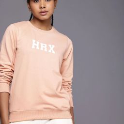 hrx by hrithik roshan Women Full Sleeve Printed Sweatshirt-picture-21
