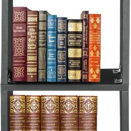 Bookshelf Multipurpose Home Decor Storage Rack Bookcase Showcase Organizer Engineered Wood Open Book Shelf-image-10
