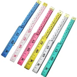 6 Pcs Sewing & Craft Tailor Measuring Tape - 60-Inch / 150 cm Measurement Tape-image-16
