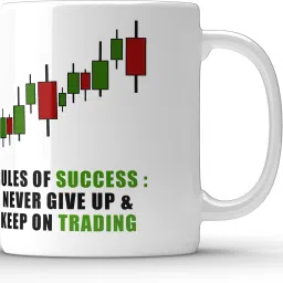 Keep On Trading White Ceramic Coffee Mug-image-71