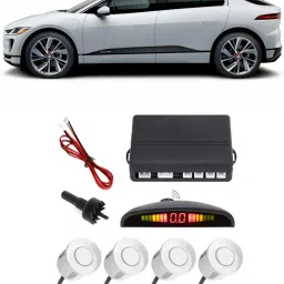 GS219 Silver Car Reverse Parking Sensor with LED Display 4 Sensor G219 Parking Sensor-image-34