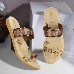 Women PUK7019L Women's Slip On Flat Pink- Beige Sandals|Durable Dailywear Sandals Flats Sandal-image-57