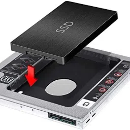 TERABYTE 9.5 MM CADDY 2.5'' HDD Internal SATA Second CD/DVD-ROM to Expanded Data Storage 2.5 inch 9.5MM Internal Hard Drive Enclosure/HDD CADDY-10