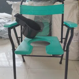 cutfine Portable Commode chair with Anti Skid Seat and leg,Perfect for Camping,Traveling Commode Chair-picture-13