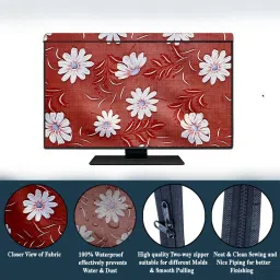 Delideal Padded Cover, Dust Cover, etc. for 50 inch Computer Monitor, TV, LCD Monitor, etc. - LEDTVDD17_50IN-image-84
