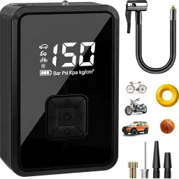 150 psi Tyre Air Pump for Car & Bike-image-13