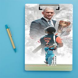 Dhoni Exampad Digital reprints examination pad school collage Size 14x10 inch-image-4