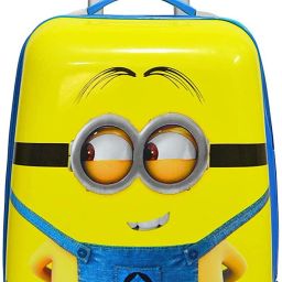 Small Cabin Suitcase (16 inch) 4 Wheels - Mini Superhero printed 16 Inch Polycarbonate Luggage Trolley Bag for Kids - Yellow, Blue-image-74