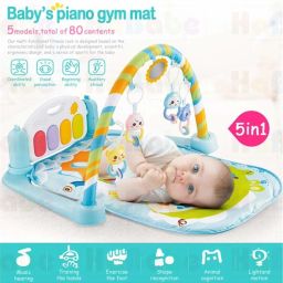 High Grade Plastic Piano Baby Gym and Fitness Rack with Rattles toy-16