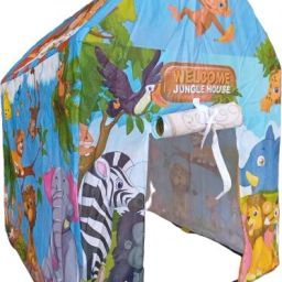Kids Jungle Theme Play Tent – Fun & Imaginative Indoor Activity-image-97
