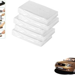 Car Tissue Refiller set of 5 Pcs with 200 Sheets (100 Pulls) in each For Maruti Suzuki Baleno Old Vehicle Tissue Dispenser-image-93