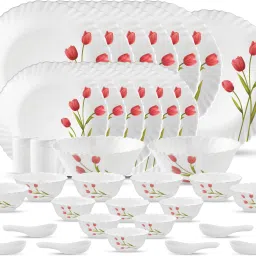 Pack of 35 Opalware Radiant Curves Dinner Set-image-10