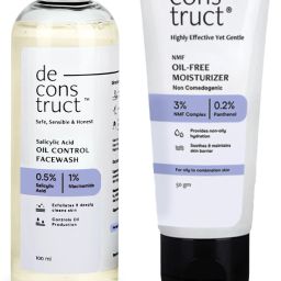 Daily Oil Free Cleanse & Hydrate Duo - Oil Control + Oil- Free Moisturiser Face Wash-image-3