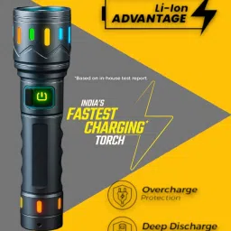 sagaft X93"High-Power LED Torch Light – Rechargeable, Waterproof & Long-Range" Torch image 2