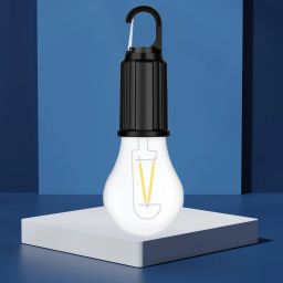 Rechargeable Camping Lights, Waterproof LED Bulb For Tent with USB Type C Q138 5 hrs Bulb Emergency Light-image-106