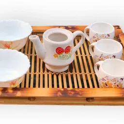 Trays For Kitchen And Office Tray | Traditional Bambo Serving Try For Restaurant Tray Serving Set-image-0