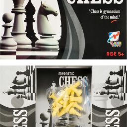 Magnetic Chess Set with Folding Board for Kids and Adults 30 cm Chess Board-image-66