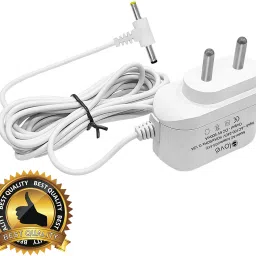 ELOVE 6V AC/DC Power Adapter for Omron 5 Series with 10 Feet Extended Cord - White Bp Monitor Adapter-34