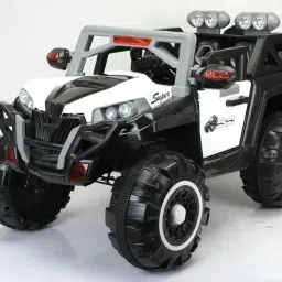 Dual Mode Electric Car for Kids | Battery Operated Toy Car with Remote Control Jeep Battery Operated Ride On-image-54