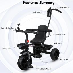Kids Best Tricycle Best For 1-4 Years Baby Boy or Baby Girls Tricycle-image-35