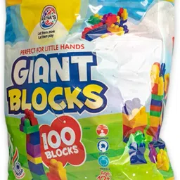 ratna's Giant Building Blocks 100 pieces set.A perfect Building set for kids image 5