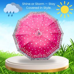 Net-Umbrella-Maroon Umbrella-image-87