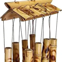 Shui Bamboo Wooden Wind-Chimes Home Decor Balcony Outdoor Garden Positive Energy Fengshui Vastu Bamboo Windchime-25