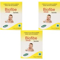 Biofibe Probiotics Powder With Prebiotics Improves Healthy Gut, Digestive Orange Flavour Powder-image-69