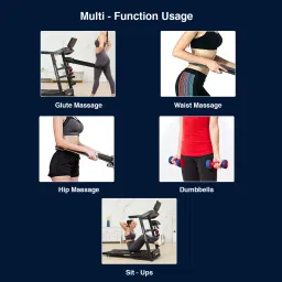 maxpro FUSION ELITE 4.5HPPeak with Massager,110kg User Weight,15 Level Incline,PTM405MI Treadmill image 3
